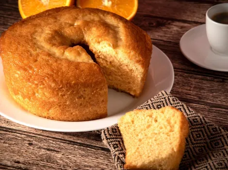 Receta de queque de naranja