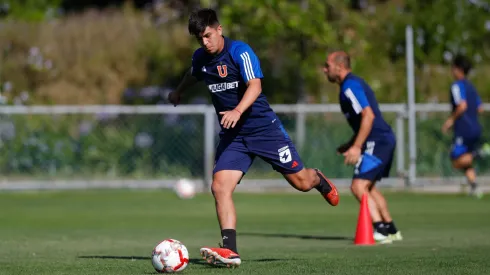 Marcelo Morales volvió a los entrenamientos con la Universidad de Chile.