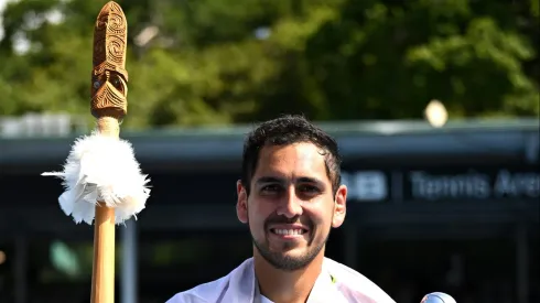 Alejandro Tabilo viene de coronarse campeón en Auckland. | Foto: Getty