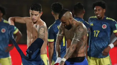 Vidal y James tienen una muy buena relación desde Bayern Munich