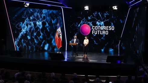 Santiago 15, de enero 2024<br />
El Presidente de la Republica, Gabriel Boric, realiza el discurso inaugural del Congreso Futuro 2024: Ahora que hacemos
Dragomir Yankovic/Aton Chile