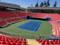 ¡Increíble cambio! Estadio Nacional está listo para la Copa Davis