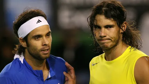 Fernando González venció a Rafael Nadal con un aplastante resultado en los cuartos de final del Abierto de Australia 2007.