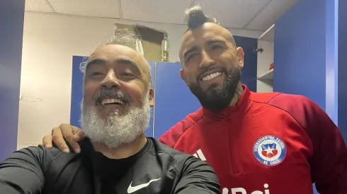 Juan Ramírez ha acompañado el trabajo de Arturo Vidal incluso cuando éste ha estado en la Roja.