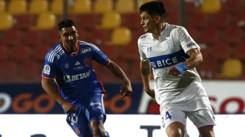 Alfonso Parot calentó el Clásico Universitario con la U de este fin de semana.