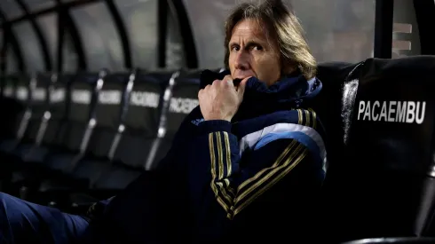 Ricardo Gareca dirigió al Palmeiras en 2014.