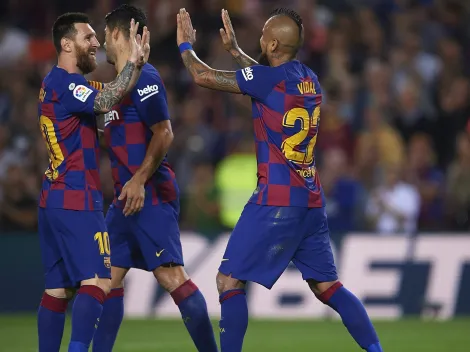 Vidal revela felicitaciones colocolinas de Messi