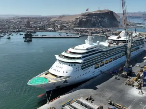 Pasajeros provocan polémica por crucero que llegó a Chile