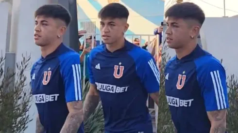 Maxi Guerrero entrenó con sus compañeros tras sufrir una lesión en su rostro.