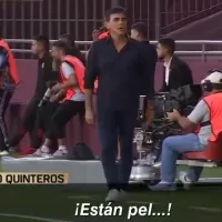 Los enojos de Quinteros en su debut por los puntos con Vélez Sarsfield: 'Están pelotudeando'