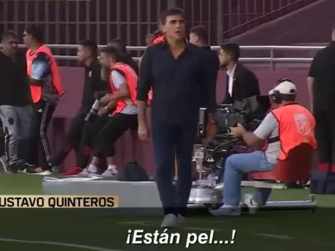 Los enojos de Quinteros en su debut con Vélez