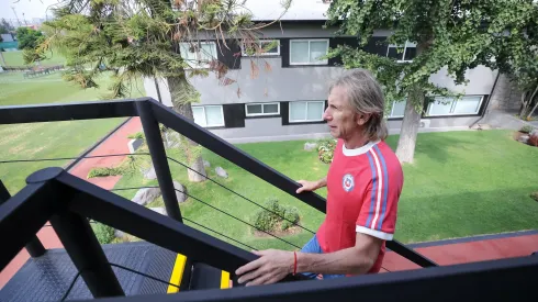 Ricardo Gareca estuvo en Juan Pinto Durán.