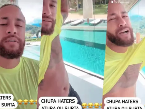 Neymar le responde a los “haters” que lo tratan de gordo