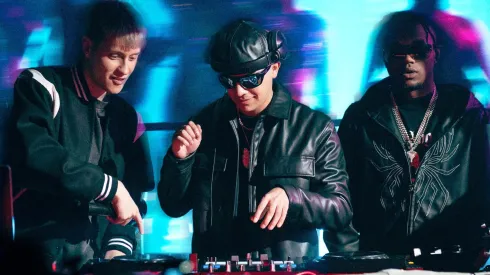 Pablito Pesadilla, Kidd Vodoo y Polimá en el video de "Fraternidad".