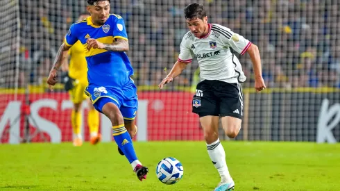 Marco Rojas jugó en La Bombonera su último partido con Colo Colo.