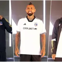 Arturo Vidal, el primero en mostrar la nueva camiseta de Colo Colo: 'Ojalá nos ayude a ganar la Libertadores'