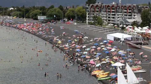 Alertan turbiedad en el Lago Villarrica.