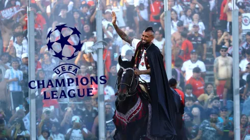 El regreso de Vidal a Colo Colo fue destacado por la Champions League