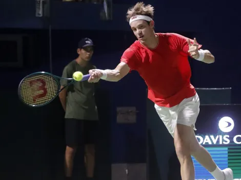Con 19 años: Busé le amarga la fiesta a Chile en Copa Davis