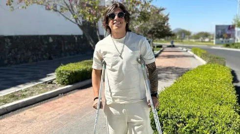 Joaquín Montecinos trata de mirar por el lado positivo esta grave lesión que sufrió en México.
