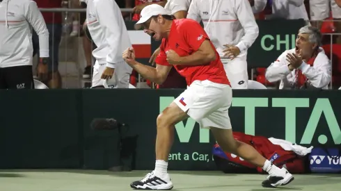 Nicolás Massú y su fervor se robaron las miradas tras la gran victoria de Tabilo sobre Busé.