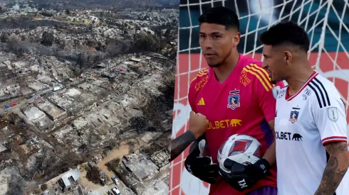 Ambos jugadores de Colo Colo fueron en ayuda de los más necesitados en Viña.