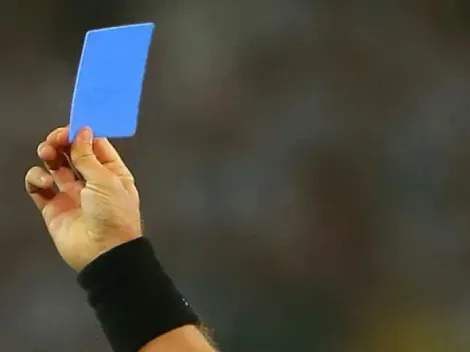 ¿Para qué sirve? La tarjeta azul comenzará a ser usada en el fútbol