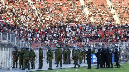La Supercopa se suspendió por incidentes en la Galería Norte
