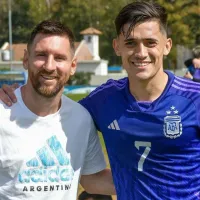 Solari clasifica a los JJ.OO con Argentina y sueña jugar con Messi: \'¿Quién no estaría manija?\'