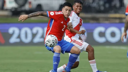 Joaquín Gutiérrez jugó el Preolímpico con la Roja Sub 23 de Nicolás Córdova.