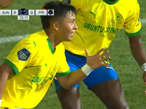 Allende inaugura su registro goleador con un fuerte derechazo