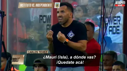 Carlos Tevez le dedicó un reto al Huaso Isla con mucha elocuencia.