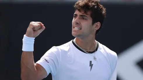 Cristian Garín se estrenó en el Rio Open con un triunfazo.