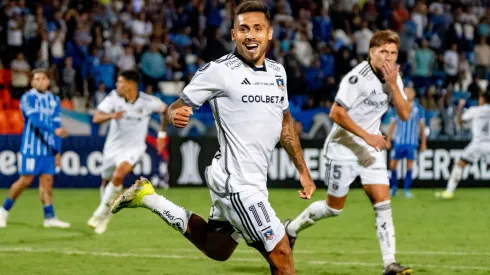 Así gritó Marcos Bolados el gol que le anotó al Tomba en Argentina.