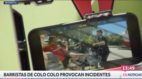 El ataque quedó registrado