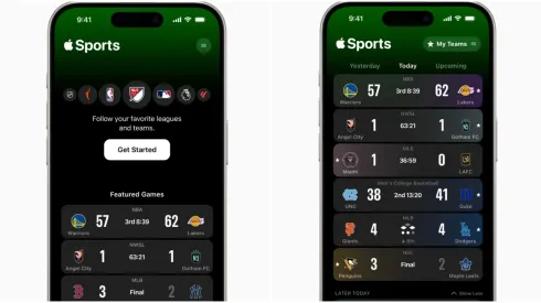 ¿Llegará a Chile? Apple Sport, la aplicación de deporte para el iPhone
