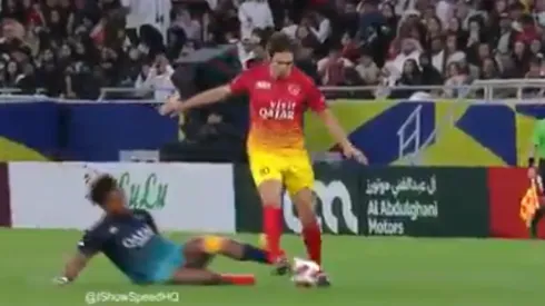 A Kaká le entraron con todo.