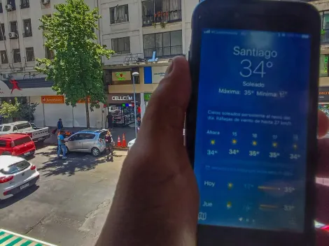 Pronóstico del tiempo para esta semana en Santiago