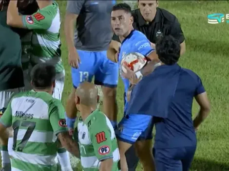 La primera pelea en la B: San Marcos contra Villegas