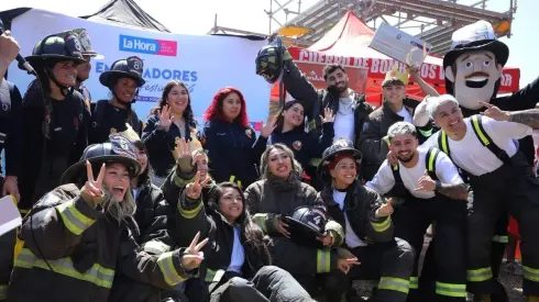 Candidatos a Embajadores realizaron actividad con Bomberos en Viña del Mar