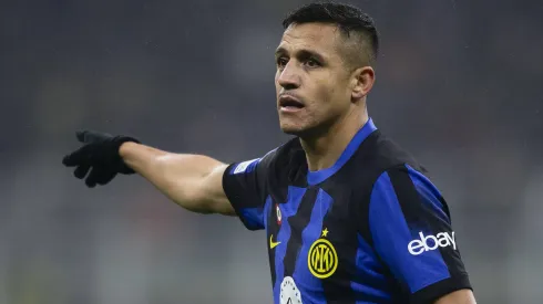 Alexis Sánchez brilló armando la jugada de gol en el Inter.