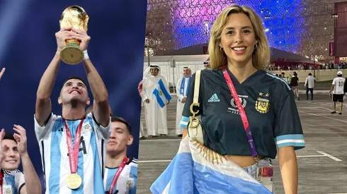 Yésica Frías fue una hincha más en el Mundial de Qatar 2022.