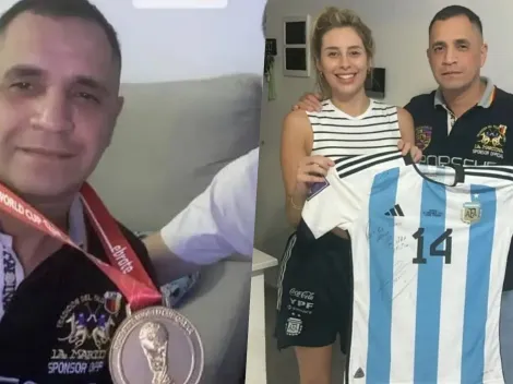 Ex pareja de Exequiel Palacios vende su medalla y camisetas