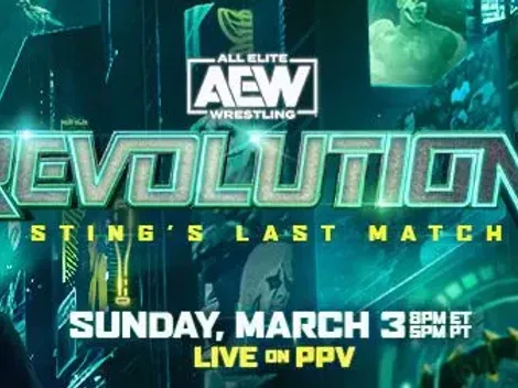 ¿Dónde ver AEW Revolution? Cartelera y horario