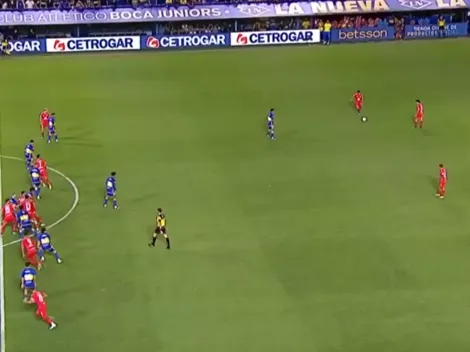 Matías Marín le marca un golazo a Boca Juniors