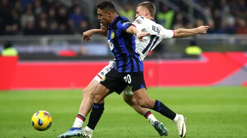 Alexis Sánchez fue la gran figura del partido ante Genoa.