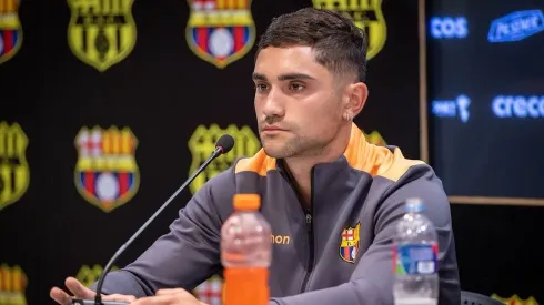 Nicolás Ramírez fue presentado en Barcelona SC