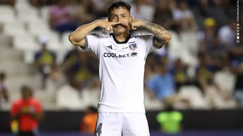 Cristian Zavala marcó el empate de Colo Colo ante Trinidense.