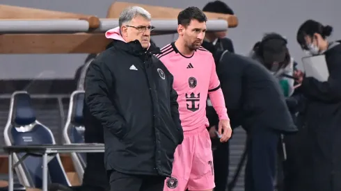 Gerardo Martino y Lionel Messi en el Inter de Miami
