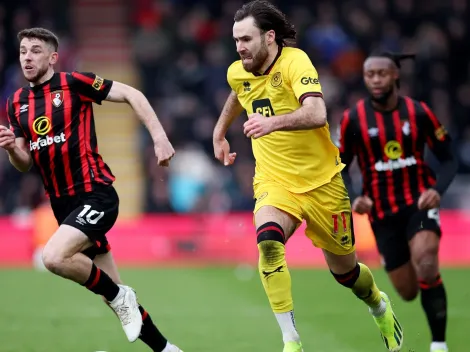 Con Ben de titular: amargo empate del Sheffield United